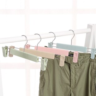 10Pcs/Lot Hangers 适用于 Clothes Plastic Trouser Hanger Kids