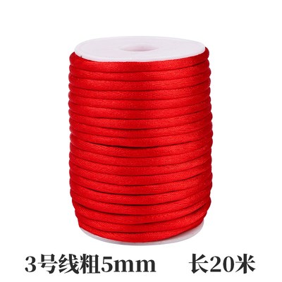 Chinese knot line wire braided wire line 5, 7, red wire