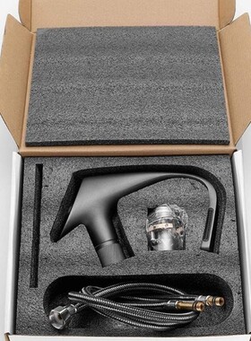 Black Faucet Bathroom Sink Faucets Hot Cold Water Mixer Cran