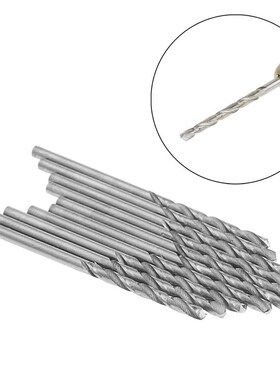 Multifunction 10 Pcs Tiny Micro HSS 2.5mm Straight Shank Twi