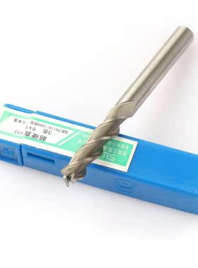 1Pc Extra Long 6mm 3 Flute HSS & Aluminium End Mill Cutter C