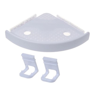 Bathroom Corner Shelf Triple Wall Corner Mount Storage Holde