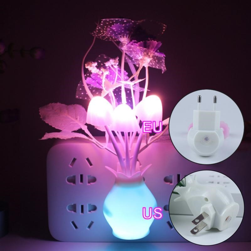 Bedroom Decoration Lamp LED Night Lights Romantic Flower Sen