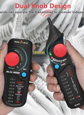 Dual Mode Network Cable Tracker BSIDE FWT82 RJ45 RJ11 Teleph