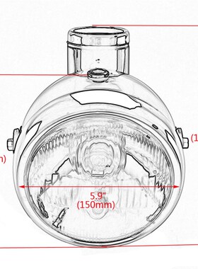 Halogen Headlight headlamp For Little Monkey z50 Small Motor
