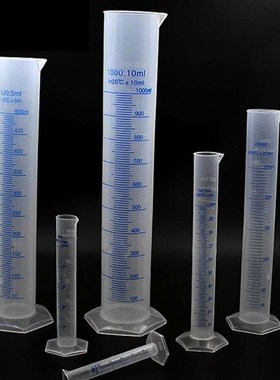 1 pcs Plastic 100ml measuring cylinder graduated cylinder me