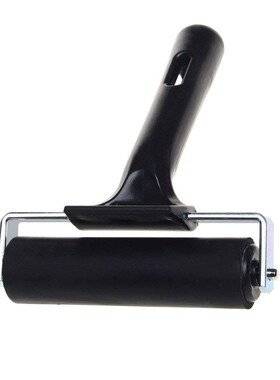 Rubber Brayer Roller for Printmaking,Great for Gluing Applic