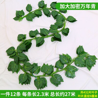 Simulation cane grape leaves decorate artificial flowers