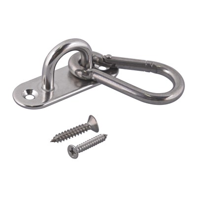 M6 Ceiling Hook Hammock Swing Hook Indoor Outdoor Carabiners