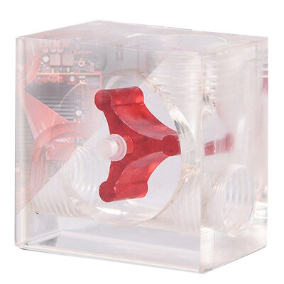 2 Way G1/4 Thread Durable 3 Impeller Acrylic Indicator 适用