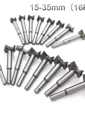 16Pcs Forstner Bit Set Drill Bits Tungsten High Speed Steel