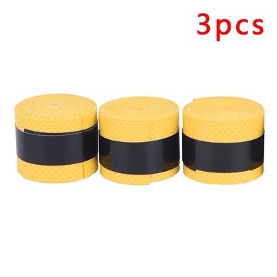 3pcs tennis clap rubber badminton racket grip handle rubber