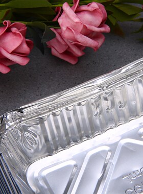 30x BBQ Aluminum Foil Grease Drip Pans Recyclable Grill Catc