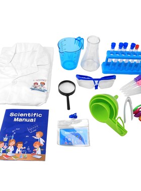 Kids Science Kit, Kids Science Experiment Kit with Lab Coat