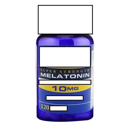 Free Shipping Original Melatonin Nighttime 10 mg 120
