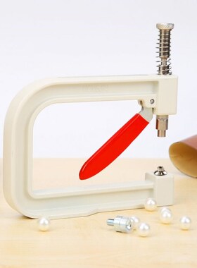Manual Nailed Bead Machine Round Pearl Rivets Fixing Beading