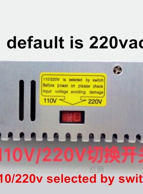 input AC 110/220V 480W output 0-5V 12V 24V 36V 48V 60v 80V 1