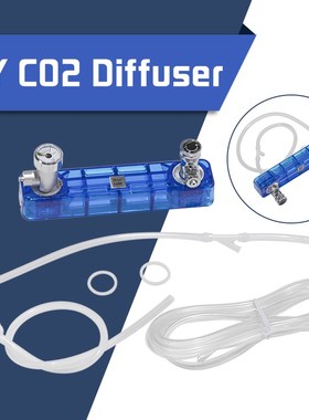DIYCO2 Diffuser D501 Kit Planted Aquarium CO2 Diffuser Needl