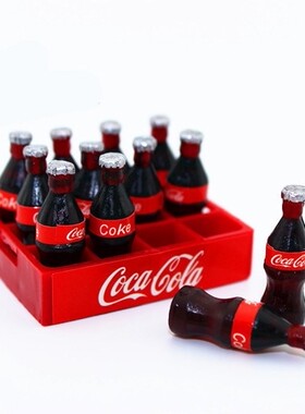 Cute Mini cola Miniature food scene model doll house accesso