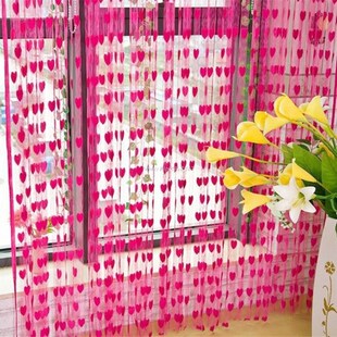 Living Room 200cm x 100cm Silk String Curtain blinds Window