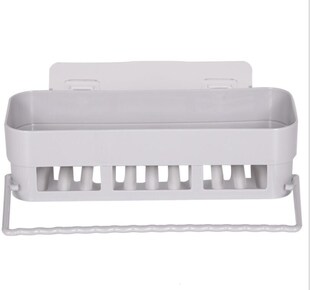 Bathroom Rack Towel Hanger Shampoo Shower Shelf Soap Holder