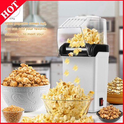 Air Popcorn Popper Maker, Electric Hot Air Popcorn Machine-1