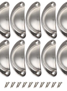 10Pcs Vintage Iron Drawer Handles Retro Cabinet Knobs Cupboa