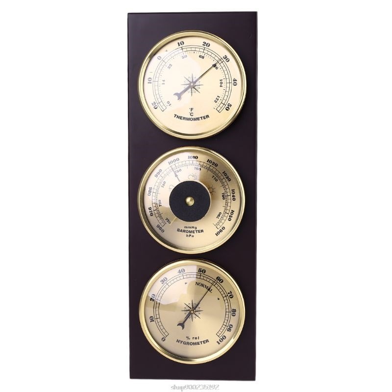 3Pcs/Set Thermometer Barometer Hygrometer Weather Station wi