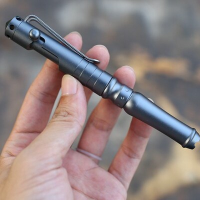 EDC Outdoor Portable Multifunction Tactical Pen Bolt Self-De