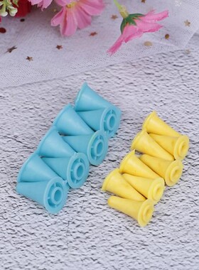 16Pcs Rubber Cone Shape Knit Knitting Needles Cap Tips Point