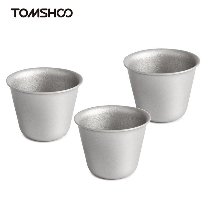 outdoor titanium cup camping wine tea cup picnic tableware
