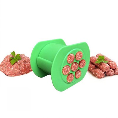 One Press Cevapcici Manual Sausage Maker Meat Stuffer Filler