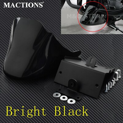 Front Bottom Sper Mudguard Air Dam Chin Fairing Bright Matte