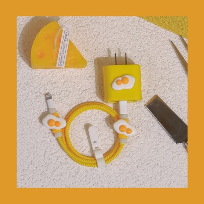 Pieces novel cable protective ~ 20 w apple charger head