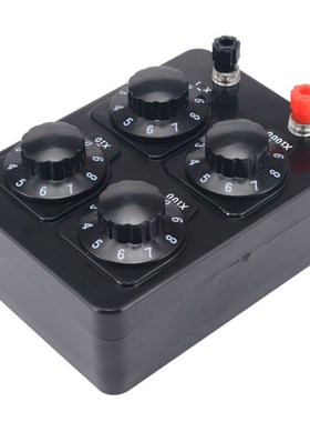 0-9999 Ohm Simple Resistance Box Precision Variable Decade R