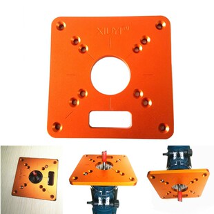 Universal RT0700C Aluminum Router Table Insert Plate Trimmin
