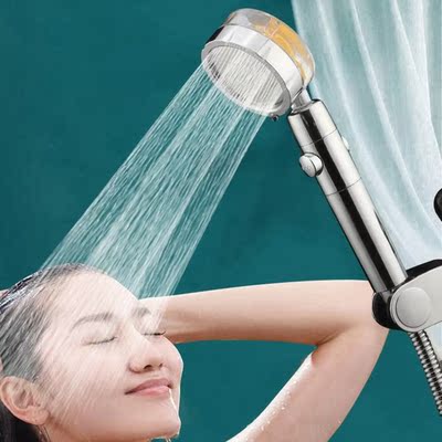 High Pressure Water Saving Spray Shower Head 360 Rotated Rai