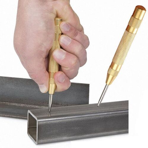 Anti-slip Automatic Centre Punch Tool Stainless Steel Drill