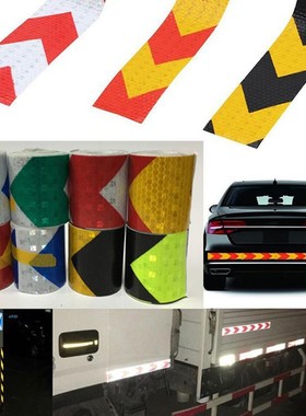 1PC Safety Mark Reflective tape stickers car-styling Self Ad