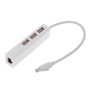 USB-C ethernet adapter 3 usb c hub to ethernet rj45 lan adap