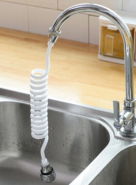 Retractable Extension Tube Tap Water Filter Shower Kitchen F