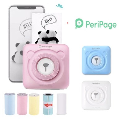 PeriPage Mini Portable hermal Printer Photo Pocket Photo Pri