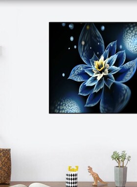 Flowers 5D Handmade Crafts Full Round Drill Diamond Painting