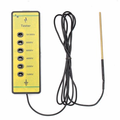 Tension Fence Voltage Tester Detector Electric Farm Rails Po