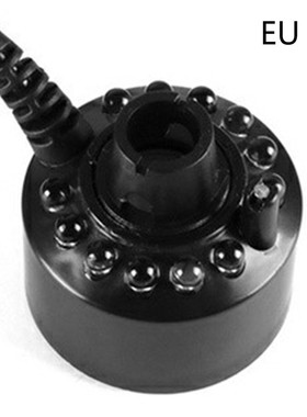 12 Leds Ultrasonic Mist Maker Fogger Water Fountain Pond Hum