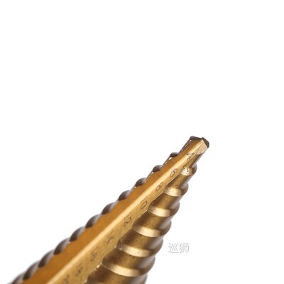 3pcs Hexagon Handle Spiral Stepped Drill Pagoda Drill Bit Ho