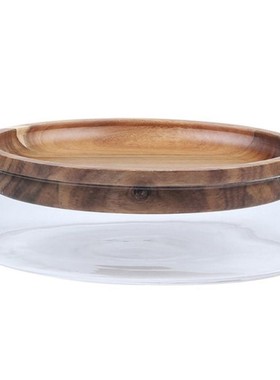 Creative Glass Nuts and Dry Fruits Storage Box Container Dou