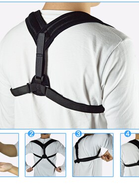 ELENXS Back Spinal Support Brace Posture Corrector Trainer P