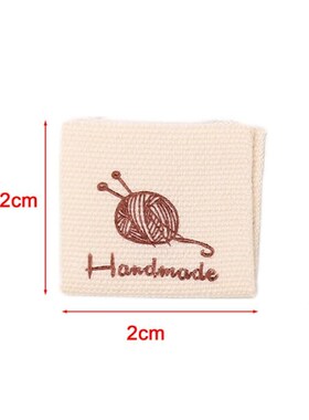 50Pcs Handmade Animals With Love Scissors Cloth Garment Labe