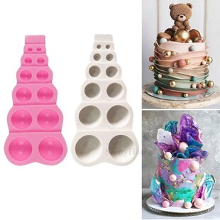 Silicone Cake Model Chocolate Fudge Mold Large Small Multi S